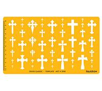Liquidraw Jewellery Design Templates Stencil, Jewellery Making Template Stencils - Crosses