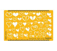Liquidraw Jewellery Design Templates Stencil, Jewellery Making Template Stencils - Hearts
