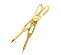 Liquidraw Proportional Divider 6" Solid Brass | Professional Scale Drawing Tool for Artists & Architects | Metal Proportion Divider for Enlarging, Reducing & Accurate Measuring