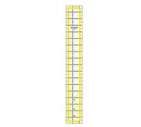 Liquidraw Quilting Ruler - 2.5" x 18" | Transparent Acrylic | Clear, Bold Imperial Measurement Markings | Patchwork Rectangle Quilting Template | Ideal For Quilting, Sewing & Cutting | 3 mm Thick