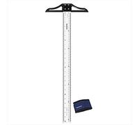 Liquidraw T-Square Ruler - 60 cm / 24 inch | Acrylic Ruler for Drawing & Drafting | Imperial & Metric Measurements | Bevel Edge & Detachable Head | For Architects, Engineers & Technical Drawing
