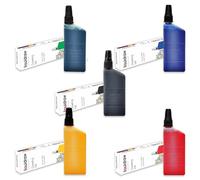 Liquidraw Technical Pen Waterproof Drawing Ink 25ml Assorted Colours (Compatible with Rotring Isograph Pens) (5 Assorted Colours)