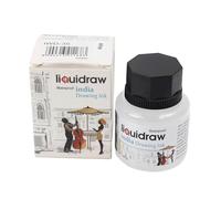 Liquidraw White Drawing India Ink - 35 ml | Must-Have Artist Supply | Non-Toxic, Waterproof, Lightfast & Permanent | Suitable for Pens & Brushes | Use On Paper Board, Canvas, Fabric & Wood