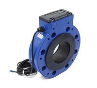 Liquids Flowmeter, Digital Ultrasonic Water Meter Remote Water Meter Battery Powered DN100 DN150 Agricultural Irrigation Water Flow Meter(DN100)