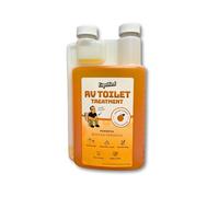 Liquified RV Toilet Treatment - Black Holding Tank Digester - Odor Eliminator - Orange Scent - Matts RV Reviews (32oz)