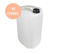 (25L) 25L HDPE Water Can Heavy Duty Stackable DIN 61 Cap