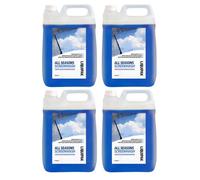 Liquipak Winter Screenwash -5°C - Ready to Use Car Screen Wash, Windscreen Washer Fluid for Car Windscreen Cleaning (4 x 5L (20L))