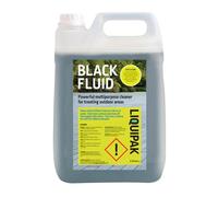Liquipak Black Fluid 5L - Powerful outdoor cleaner for patios, driveways & pet areas. Eliminates odours, bad smells & dirt, leaving surfaces fresh & safe.