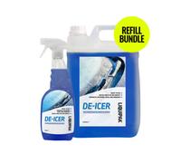 Liquipak De-Icer - Fast-Acting Windscreen Ice Remover for Cars & Vans | Biodegradable | Effective Down to -4°C | 5L, 10L, 20L Bulk Packs (750ml + 5L Bundle)