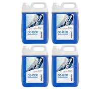 Liquipak De-Icer - Fast-Acting Windscreen Ice Remover for Cars & Vans | Biodegradable | Effective Down to -4°C | 5L, 10L, 20L Bulk Packs (4 x 5L)