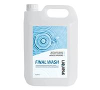Liquipak Final Wash - Professional Bleach Neutraliser & Surface Protector | Soft Wash Equipment Rinse, Truck & Roof Cleaner | Anti-Corrosion Wax Coating for Vinyl, Metal, Wood & Windows 1 x 5L