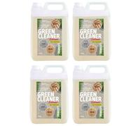 Liquipak Green Cleaner Extreme 4x5L - Extra strong mould, algae & lichen remover. Ready-to-use patio, driveway, decking & fencing cleaner for heavy-duty outdoor use.
