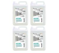 Liquipak Industrial Machine Dishwash Detergent 4x5L, Commercial-Grade, Descaling & Degreasing Formula, Streak-Free Finish, 5L to 20L Sizes, Ideal for Pubs, Restaurants, Cafés