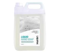 Liquipak Liquid Hand Soap Refill 5L | Fragrance-Free, Gentle on Skin, Moisturising Hand Wash for Home, Office & Commercial Use