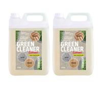 Liquipak Green Cleaner Extreme 2x5L - Mould, Algae, Lichen Remover, Ready to Use | Extra Strong Patio, Driveway, Fencing, Decking Cleaner 2x5L