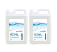 Liquipak Soft Wash Surfactant 2x5L - Professional softwashing detergent additive, formulated for sodium hypochlorite, boosts cleaning power & performance (10 Litres).