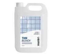 Liquipak Thin Bleach 5L - Household bleach ideal for cleaning toilets, sinks, drains & floors. Powerful formula for bleaching & deodorising surfaces.