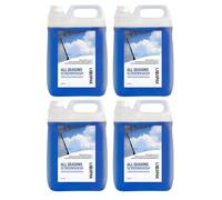 Liquipak Winter Screenwash -5°C - Ready to Use Car Screen Wash, Windscreen Washer Fluid for Car Windscreen Cleaning (4 x 5L (20L))