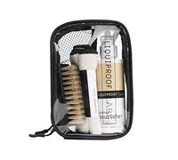 Liquiproof LABS Leather Care Kit | Leather Cleaner, Leather Conditioner & Leather Nourisher Set | Includes Hog Hair Brush, Microfibre Cloth & Travel Bag | Leather Care for Shoes, Boots, Bags & Jackets