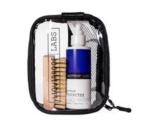 Liquiproof LABS Protector Kit 125ml with Travel Bag | Premium Shoe Protector Spray, Vegan Application Brush & Reusable Zip Bag | Waterproof and Stain Repellent for Trainers, Suede, Leather & Canvas