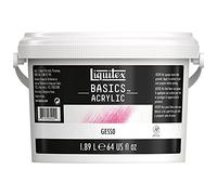 Liquitex 1041017 Basics Gesso, 1.89L Volume
