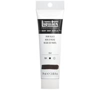 Liquitex 1045244 Professional Heavy Body Acrylic Paint 59 ml tube, Ivory Black