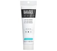 LIQUITEX 1047770 Professional Heavy Body Acrylic Paint in Artist Quality with Excellent Light Fastness in Butter Consistency, 138 ml, Light Blue Permanent