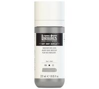 LIQUITEX 1923239 Professional Acrylic Paint Soft Body - Artist Paint in Creamy Opaque Consistency, High Pigmentation, Non-fading and Age-Resistant, 237 ml Bottle - Iridescent Rich Silver