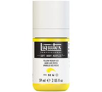 Liquitex : Professional : Soft Body Acrylic Paint : 59ml : Yellow Medium Azo