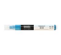 Liquitex 2-4 mm Fine Nib Paint Marker - Fluorescent Blue | Fine Art Pigments, Precise Control, Highly Lightfast, Satin Finish, Range of Opacities; Available in Fine & Wide Nibs