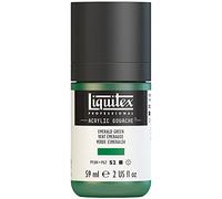 Liquitex 2059450 Professional Acrylic Gouache, Acrylic Paint with Gouache Properties, Non-fading, Waterproof, 59 ml Dose, Bottle, Emerald Green