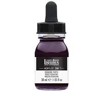 Liquitex 4260186 liquid professional acrylic paints - ink, 30 ml, highly pigmented airbrush paint, dioxazin purple