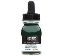 Liquitex 4260315 liquid professional acrylic paints - ink, 30 ml, highly pigmented airbrush paint, juice green permanent