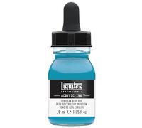 Liquitex 4260470 liquid Professional Acrylic Paints - Ink, Indian ink, 30 ml, highly pigmented airbrush paint, oil blue shade