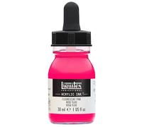 Liquitex 4260987 Liquid Professional Acrylic Paints - Ink, 30 ml, Highly Pigmented Airbrush Paint, Fluo Pink