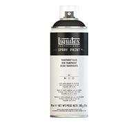 Liquitex Professional Spray Paint 400 ml, Transparent Black