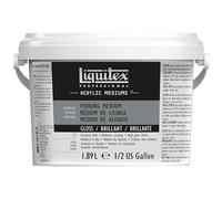Liquitex 5343 Professional Pouring medium, waterproof, non-yellowing, flexible, increases paint flow - acrylic paint pouring medium 1.89 litre bottle