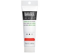 Liquitex 59 ml Professional Heavy Body Cadmium Free Acrylic Paint Tube, Medium Red