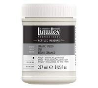 Liquitex 6408 Professional Ceramic Stucco Effects Medium, 237 ml,Transparent