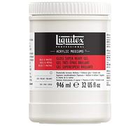 Liquitex 7432 Professional Gloss Super Heavy Gel Medium, 946 ml , White
