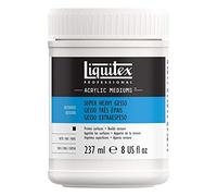 Liquitex 7808 Professional Super Heavy Gesso Surface Prep Medium, 237 Ml