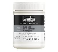 LIQUITEX 8308 Crackling Paste for Acrylic Paints for Creating Crackles for Vintage Effects and Craquelure Effects on the Painting Base - 237 ml Pot