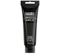 LIQUITEX 8870038 Basics Acrylic Paint, Ivory Black, 118 ml Tube