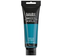 LIQUITEX 8870074 Basics Acrylic Paint, Turquoise Blue, 118 ml Tube