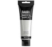 Liquitex 8870075 Basics Acrylic Paint, Iridescent White, 118 ml Tube