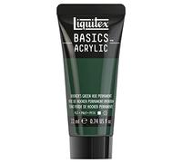 Liquitex 8870462 Basics Acrylic Paint - Hookers Green Permanent 22 ml Tube Non-fading, Waterproof, for Painting and Decorating Wood, Metal, Ceramic, Plastic, Canvas