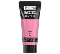 Liquitex 8870508 Basics Acrylic Paint - Pink-Pink - 22 ml Tube, Non-fading, Medium Viscosity, Silk Gloss, Mono-pigmented, Archival Quality