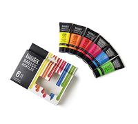 Liquitex Acrylic Basics Set of 6 x 22 ml Fluorescent Colours
