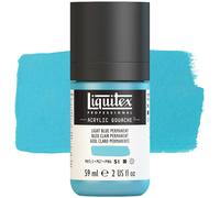 Liquitex Gouache Professional, Acrylic, Light Blue Permanent, 59 ml (Pack of 1)