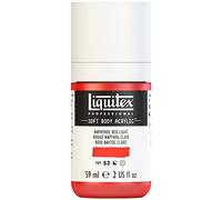 Liquitex Acrylic Paint, Naphthol red Light, 59 ml (Pack of 1) | Low Viscosity, Highly Pigmented, Satin Finish, Retains Subtle Brush Strokes, Great Surface Coverage, Highly Versatile